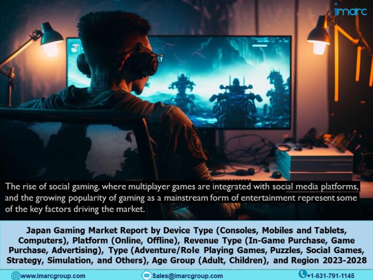 日本のゲーム市場規模2023年、動向、需要、成長ドライバー、2028年までの予測