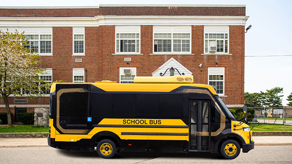 Electric school bus