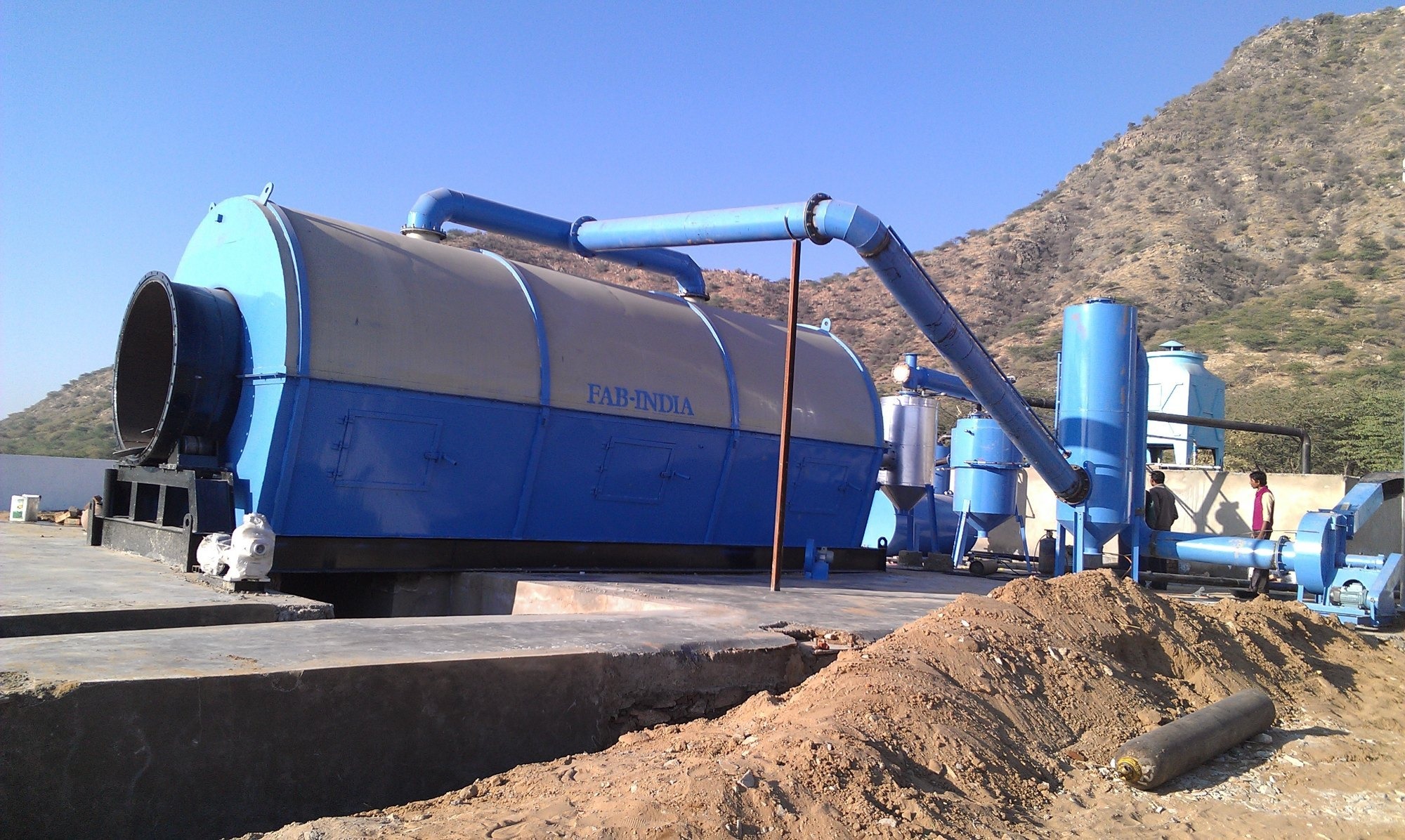 Plastic Pyrolysis Manufacturing Plant1