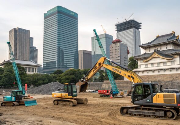 日本の建設機械市場