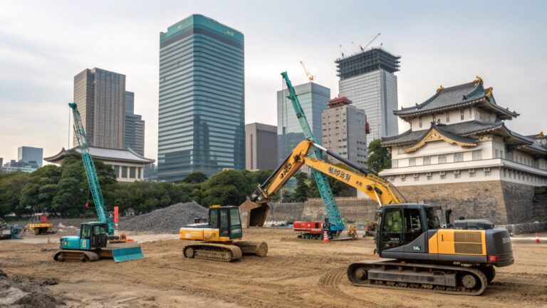 日本の建設機械市場