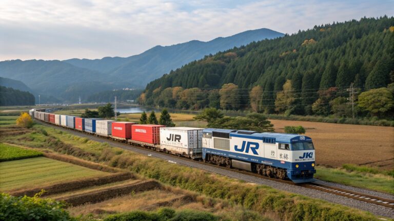 日本の鉄道貨物輸送市場